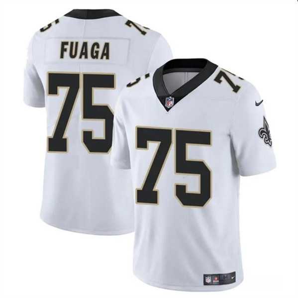 Men & Women & Youth New Orleans Saints #75 Taliese Fuaga White 2024 Draft Vapor Limited Stitched Jersey,We sell and wholesale Men & Women & Youth New Orleans Saints #75 Taliese Fuaga White 2024 Draft Vapor Limited Stitched Jersey on line form chian!